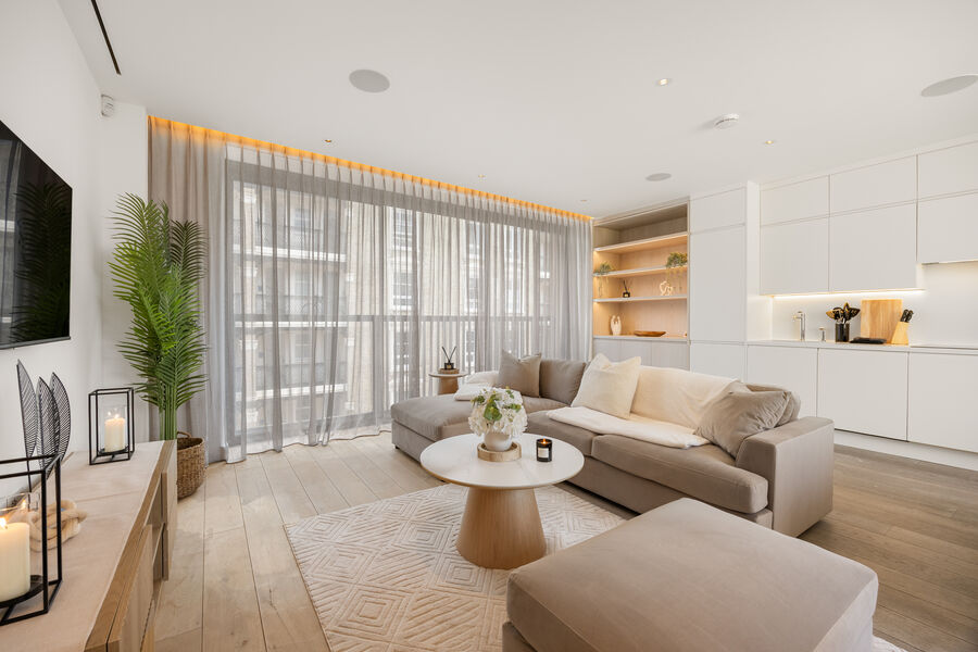 2 Bedroom Apartment living space, alternate view