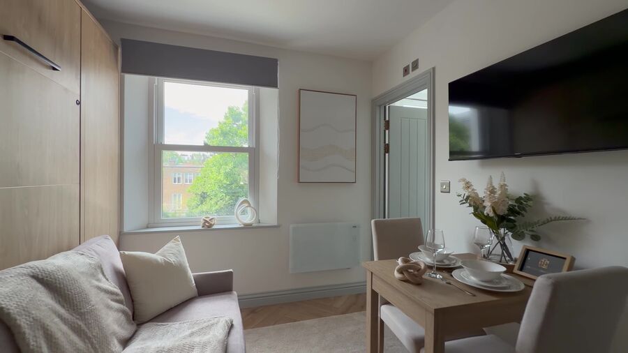 1 Bedroom Apartment living area