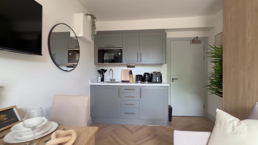 1 Bedroom Apartment kitchen detail