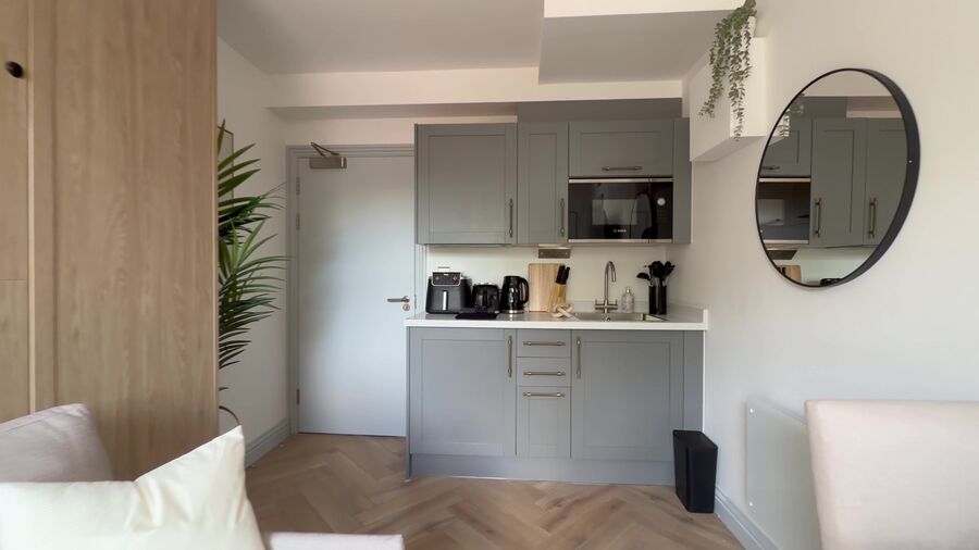 Studio Apartment kitchen