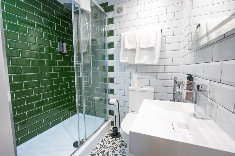 The York studio bathroom